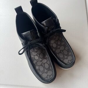 Men's Black Coach Chukka Boots size 8.5